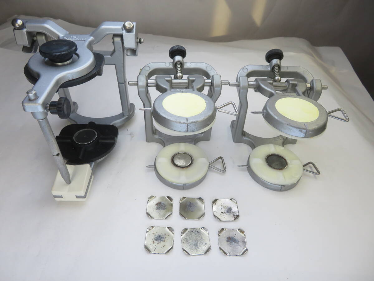 デンタルホビー咬合器　未使用ステン　リングセット　歯科技工 デンタルホビー咬合器 未使用ステン リングセット 歯科技工 2025