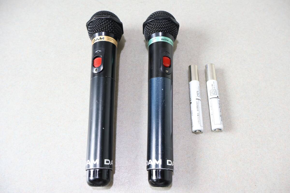 ジョイサウンド　WM-870 中古品 2本セットです 楽天市場】【中古美品】【ジョイサウンド】JOYSOUND 小電力電波