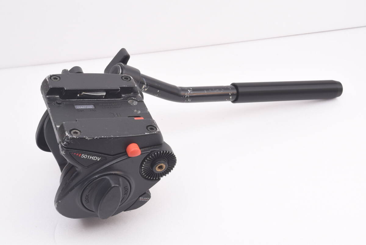 Manfrotto　501　ビデオ雲台　② Amazon.co.jp: Manfrotto 2WAY雲台 プロビデオ雲台 アルミニウム