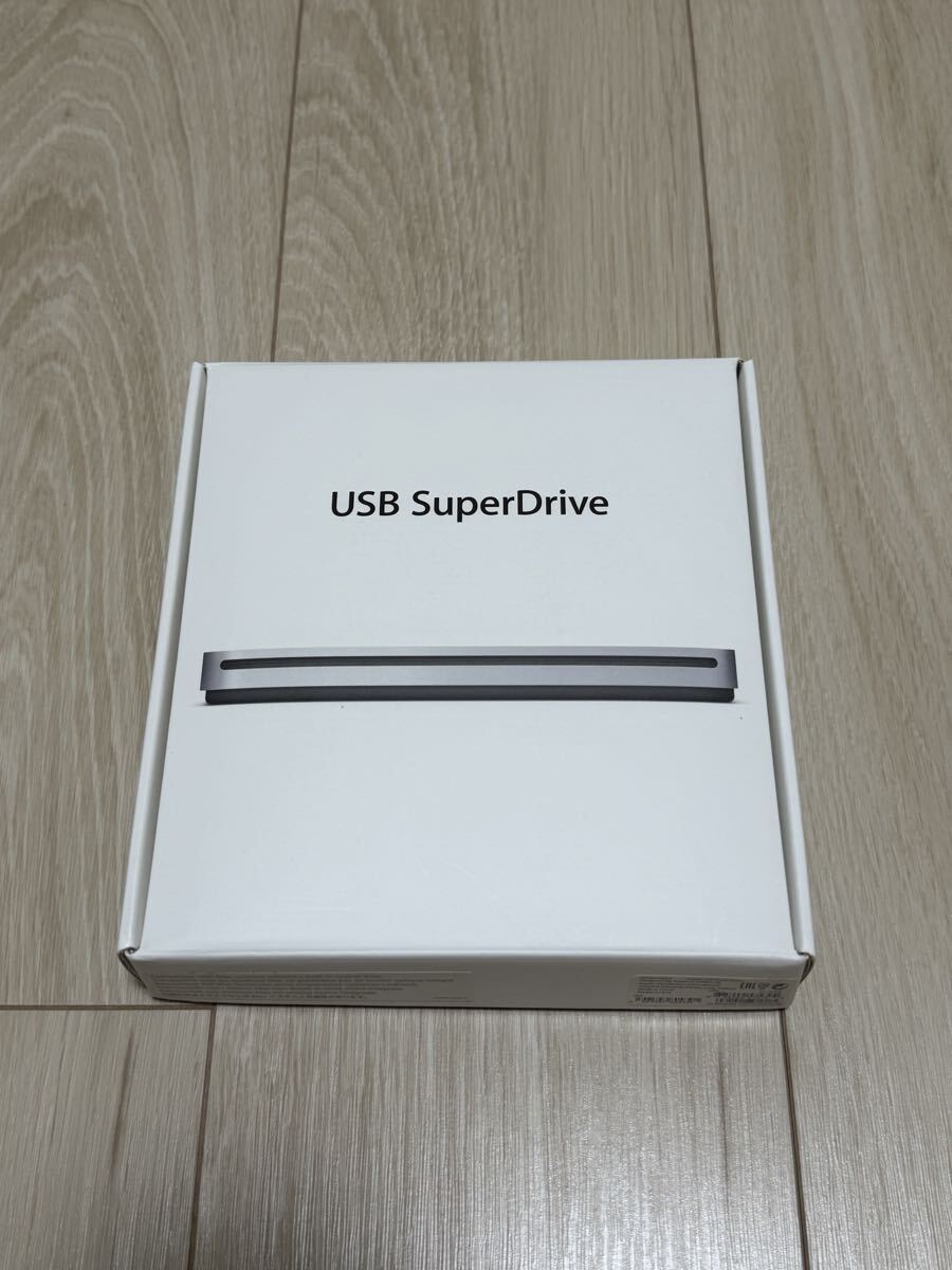 シュリンク未開封 Apple USB SuperDrive シュリンク未開封 Apple USB SuperDrive シュリンク未開封 Apple