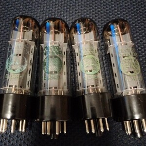 4本セット/まとめ electro-harmonix エレクトロハーモニクス 真空管 EL34EH made in russia 中古