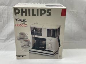 未使用 PHILIPS フィリップス ミル付き コーヒーメーカー カフェプロントⅡ HD5552