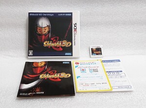 【3DS 動作確認済み 美品】 3DS Shinobi 忍