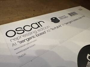 12”★Oscar / Sergent Bossa / ファンキー・ハウス / Future Jazz!