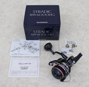 ◇現状品◇ SHIMANO シマノ ストラディック SW6000HG 使用感少 ※簡易動作チェック〇(2831532)