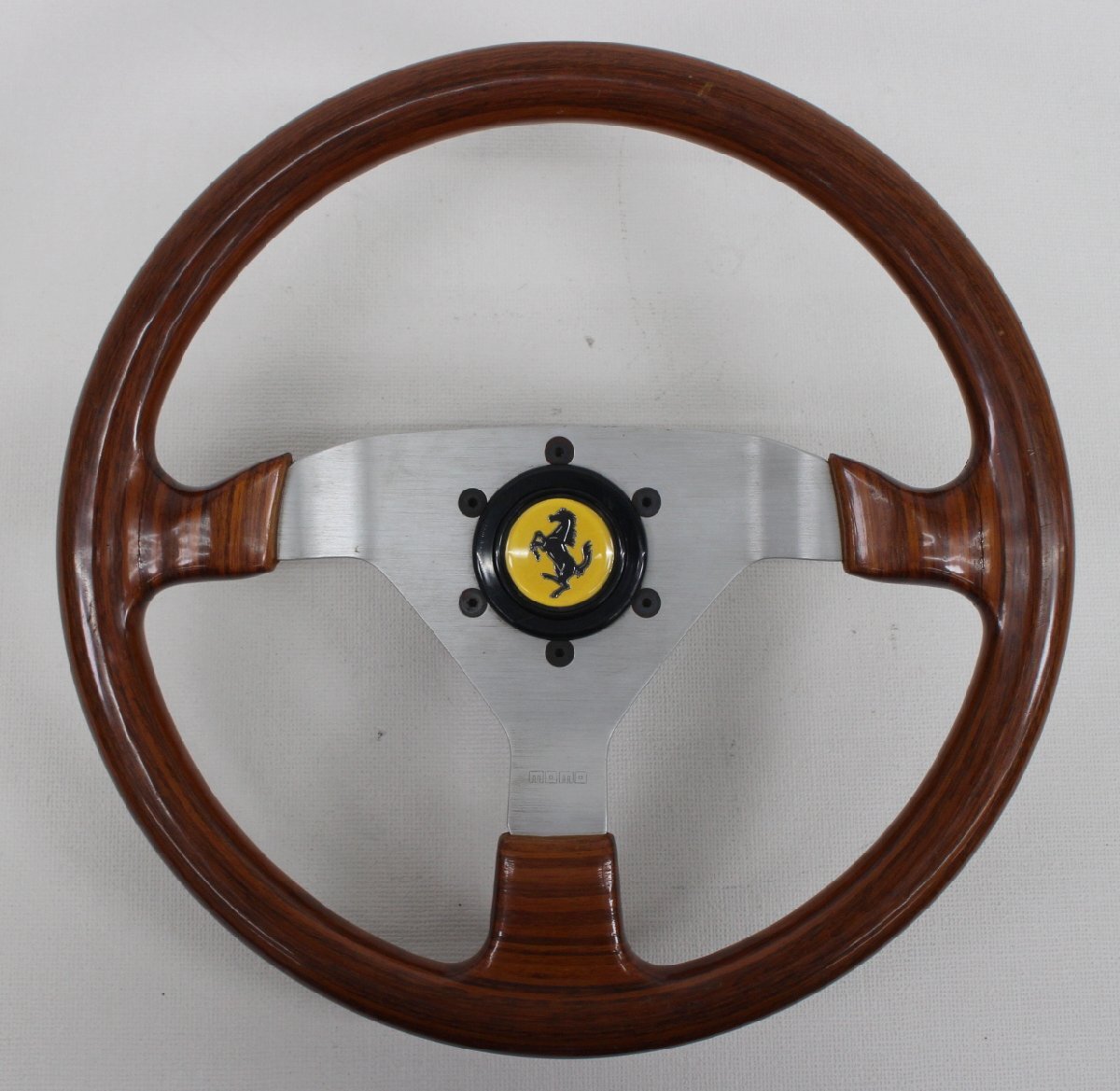 MOMO モモ ウッドステアリング 36cm 当時物 1993年製造 美品 MOMO モモ ウッドステアリング 36cm 当時物 1993年製造 美品