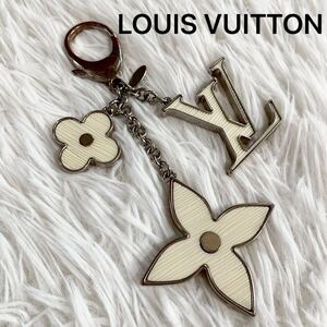 LOUIS VUITTON ルイヴィトン ビジューサック フルール ドゥ M65085 バッグチャーム キーホルダー チャーム LVロゴ モノグラムフラワー