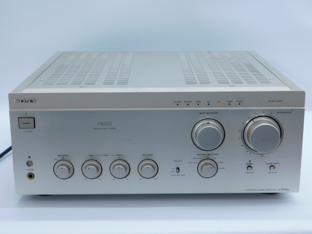 SONY プリメインアンプ TA-FA5ES SONY TA-FA5ES Integrated Stereo Amplifier Amp Black Used