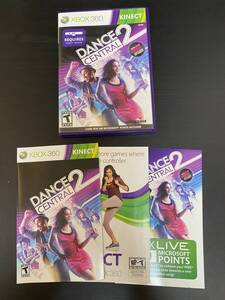 送料無料 国内本体起動確認済 Xbox360 キネクト★ダンスセントラル2 海外版★used☆Dance central 2☆