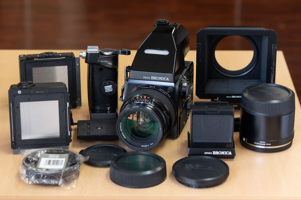 【新品未使用】ブロニカ　SQ-A 250mm F5.6 ブロニカ BRONICA SQ用 MFファインダーS 中古カメラ・レンズ販売