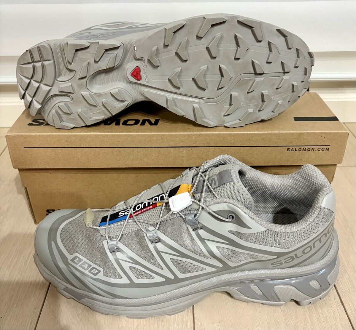 Salomon XT-6 Gore-Tex ホワイト スニーカー 26.5CM ☆ Salomon ☆ Xt-6 Gtx Sneaker 関税込☆ ◇正規品◇SALOMON XT-