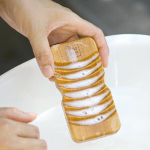 スタイルジャパン 小さな小さな 洗濯板 ミニサイズ 天然木 サクラ W6×H12cm 日本製