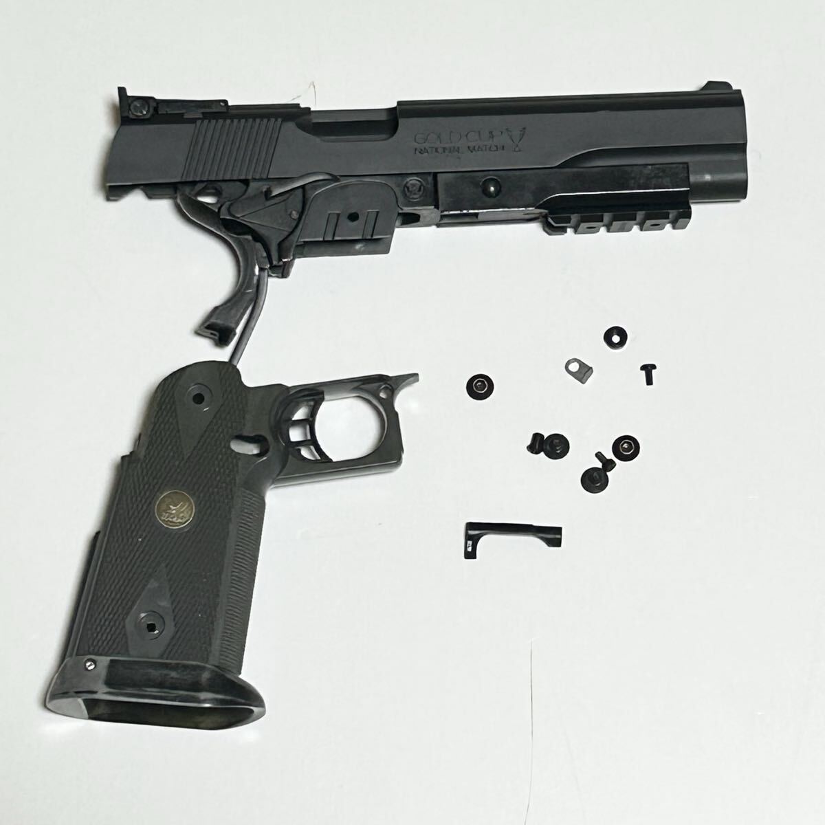 動作品ガスガン Colt Mk.IV Series'70 ゴールドカップ コルト Colt MK IV Series 70 Gold Cup National Match