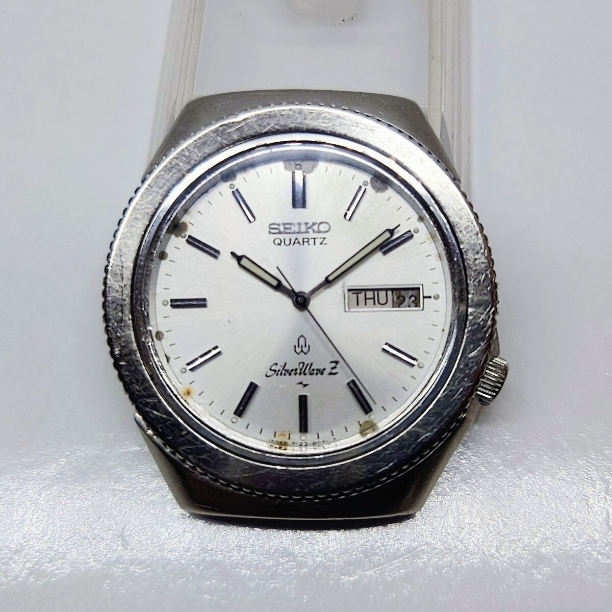 良品 稼動品 レア ビンテージ セイコーシルバーウェーブZ メンズ腕時計 2025年最新】セイコーシルバーウェーブzの人気アイテム - メルカリ