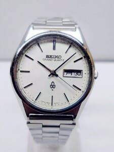 稼働品 セイコー SEIKO グランドクォーツ GRAND QUATZ クォーツ 4843 – 8110 デイデイト 腕時計