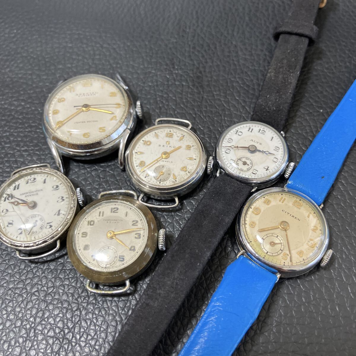 シチズン　クロノメーター　スモセコ　手巻き　稼働品 CITIZEN CITIZEN クロノメーター シチズン F-戦後II型 スモセコ