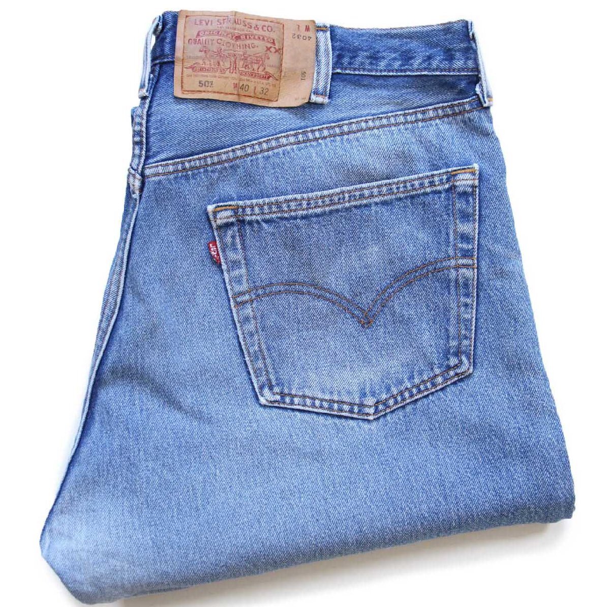 ✨希少✨リーバイス501XX ダメージ加工 USA製　ジーンズ ライトブルー リーバイス LEVI'S リーバイス/Levi's 501 ストレート '90S