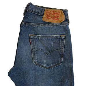 リーバイス 501 ジーンズ W30 L34 ストレート ブルー デニムパンツ(P540)