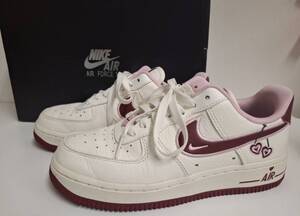 【貴重・2023年バレンタイン限定モデル・箱付き】NIKE AIR FORCE 1/ナイキ エア フォース 1 Valentine’s Day FD4616 161 23cm US6