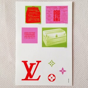 Louis Vuitton VisionaryJourneys trunks カード ポストカード ハガキ ルイヴィトン