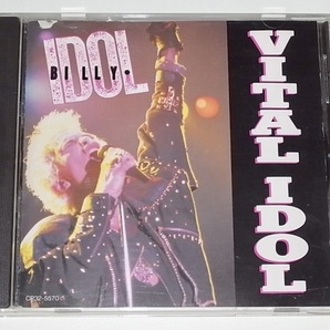 国内盤 解説 歌詞 ボーナストラック付き CD BILLY IDOL ビリー アイドル VITAL IDOL BEST Mony Mony Dancing With Myself Generation X