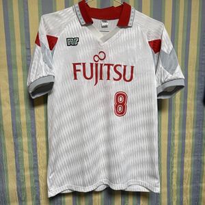 Fujitsu футбол часть ( на данный момент Kawasaki фреон ta-re) игрок реальное использование форма 1993 год примерно a way O размер старый JFL