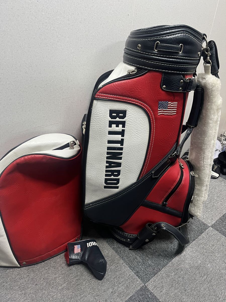 BETTINARDI ベティナルディ　ゴルフバッグ　9インチ　中古品 2025年最新】BETTINARDI ゴルフバッグ・キャディバッグの人気