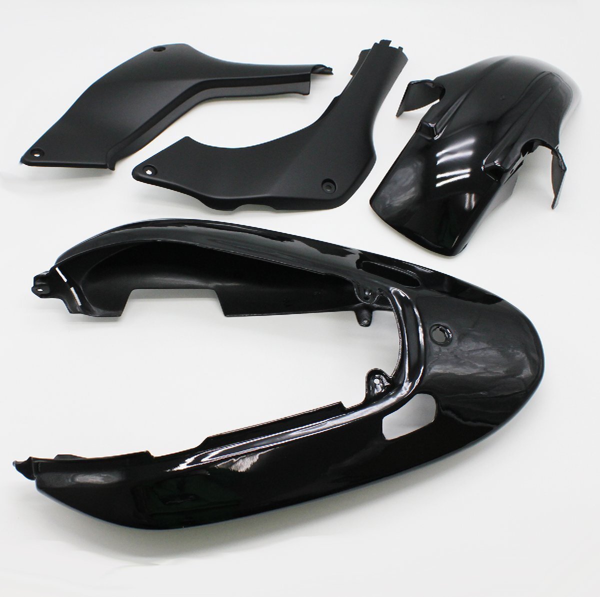 ホーネット250 フロントフェンダー　リアカウルセット 即納OK！ HORNET250 MC31 新品カウル4点セット 黒 ブラック