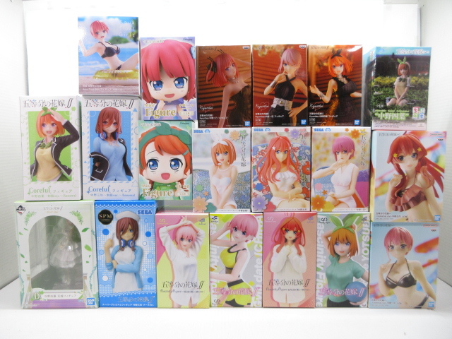 ぼく 新品 未開封 五等分の花嫁 フィギュア セット まとめ売り 2025年最新】Yahoo!オークション -五等分の花嫁 フィギュア