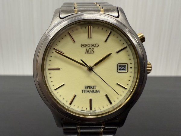 極美品◎SEIKOセイコースピリットホワイト ラウンドメンズ 腕時計ヴィンテージ 2025年最新】Yahoo!オークション - スピリット(セイコー さ行)の