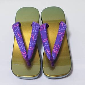 マジョーラ マゼラン塗料の婦人下駄