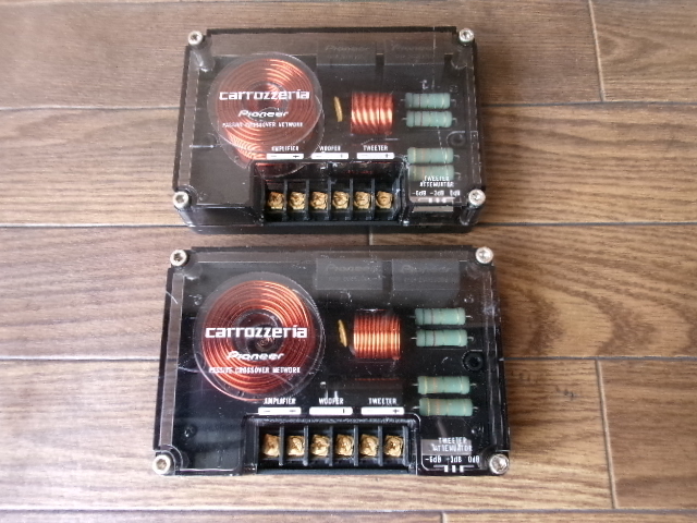 TRIO MF-5010 クロスオーバーネットワーク クロスオーバーネットワークを導入 : まいまいオーディオ Blog