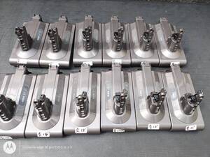 ダイソン★V10 SV12用純正バッテリー 弱★12個セット