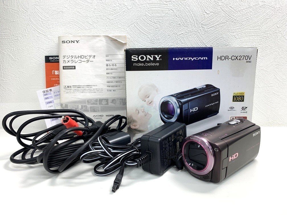 ビデオカメラ SONY HDR-CX270V 動作良好 中古品 SONY HDR-CX270V 価格比較 - 価格.com