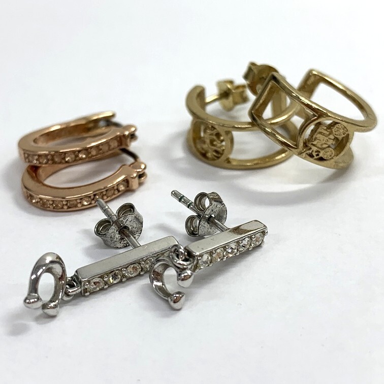 2025年最新】Yahoo!オークション -コーチピアスの中古品・新品