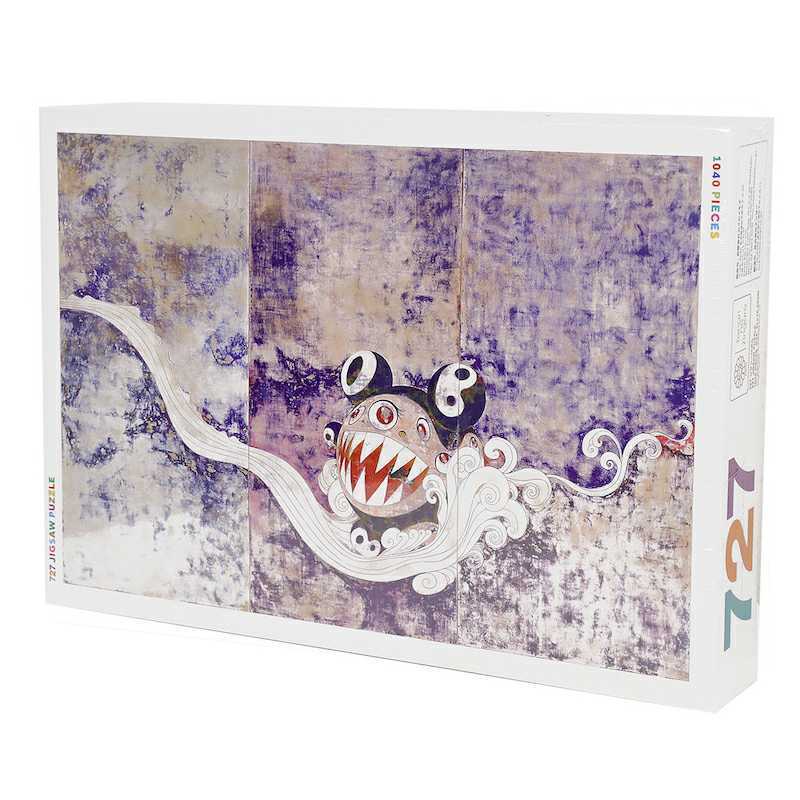【新品 未開封】村上隆 ジグソーパズル 727 村上隆 3枚組絵画『727』高品質1000ピース 村上隆