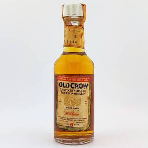 【全国送料無料】特級 OLD CROW 6years old KENTUCKY STRAIGHT BOURBON WHISKEY 40度 48ml【オールドクロウ 6年】