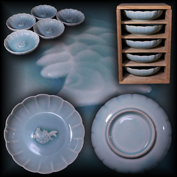 Yahoo!オークション -「鍋島」(青磁) (陶磁一般)の落札相場