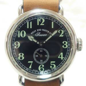 【1円スタート!!】日本限定モデル! ウエストエンドウォッチ ソワール1916 WEST END WATCH SOWAR 自動巻き WE.SO.39.JP.BK.L 腕時計