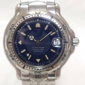 【1円スタート!!】タグホイヤー TAGHEUER クロノメーター 6000シリーズ クCHRONOMETER 自動巻き メンズ 腕時計