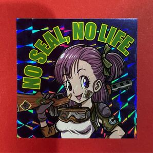 NO SEAL NO LIFE ブルマ 自作 シール 角プリズム 青