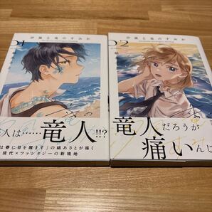 汐風と竜のすみか 1巻 2巻 初版