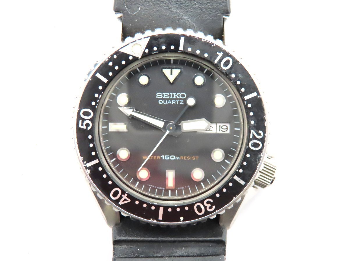 美品 稼動品 SEIKO セイコーダイバー ビンテージ 6458-6000メンズ セイコー ビンテージダイバー 稼働品 SEIKO 6458-6000