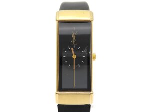 1円 YSL 5421-H05551 GP ブラック文字盤 レディース 稼働 QZ 2612803 E