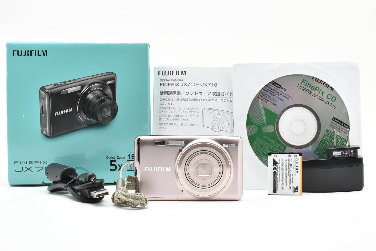 富士フイルム FinePix JX700 [ゴールド] オークション比較
