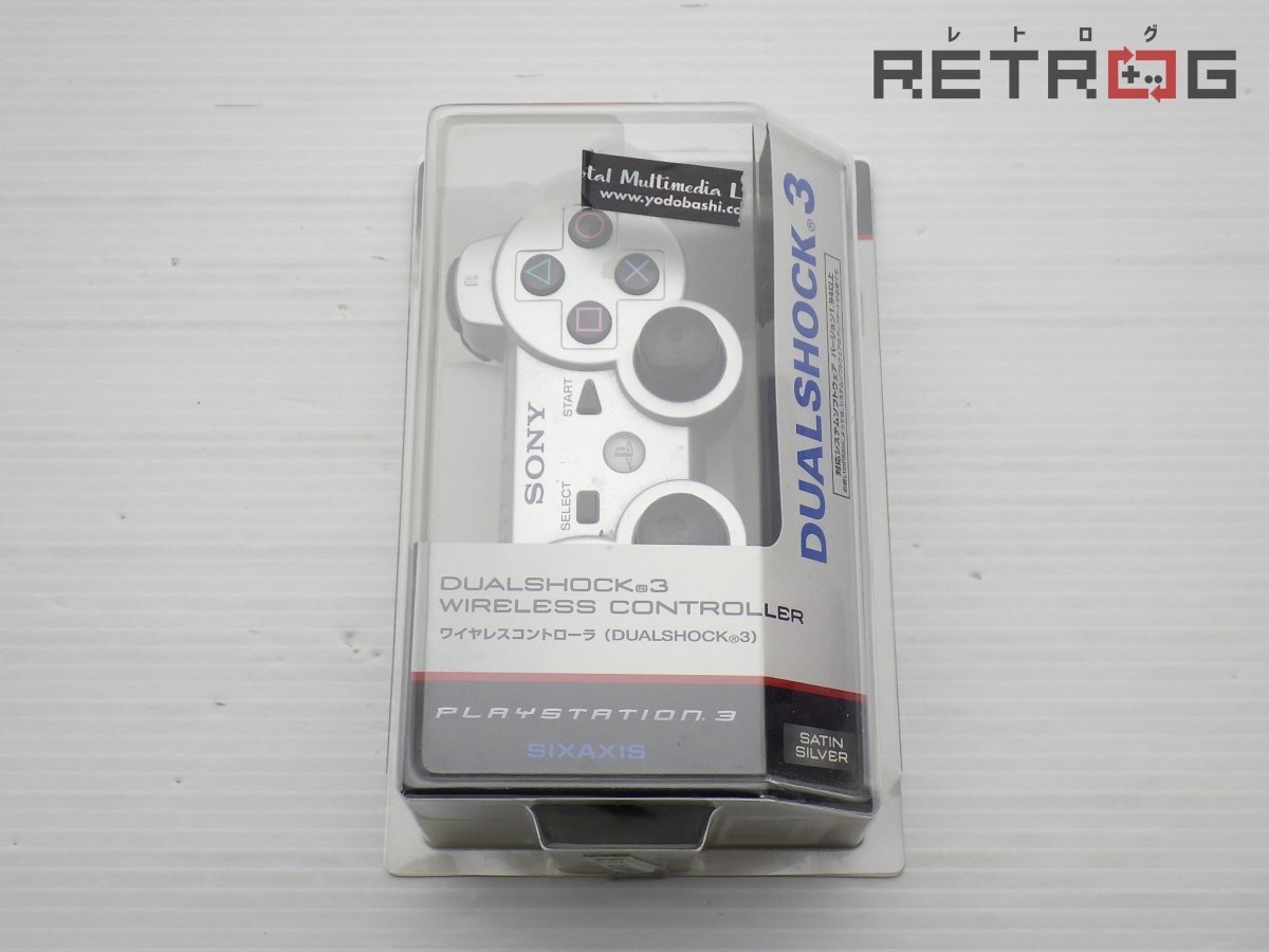 (未使用･未開封品)　ワイヤレスコントローラ (DUALSHOCK3) サテン・シルバー sdt40b8 Amazon | ワイヤレスコントローラ (DUALSHOCK3) サテン