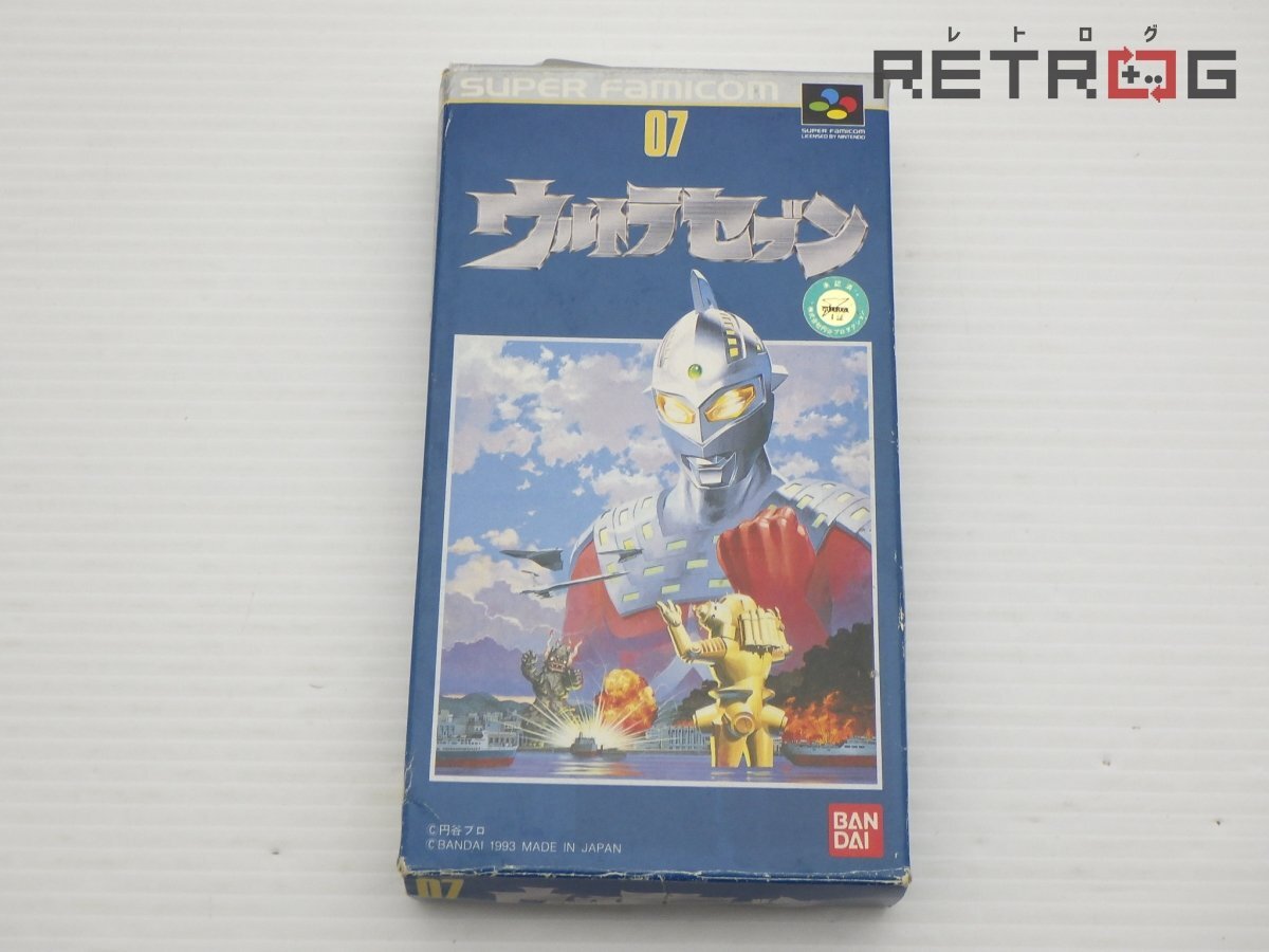 Yahoo!オークション -「ウルトラセブン」(スーパーファミコン