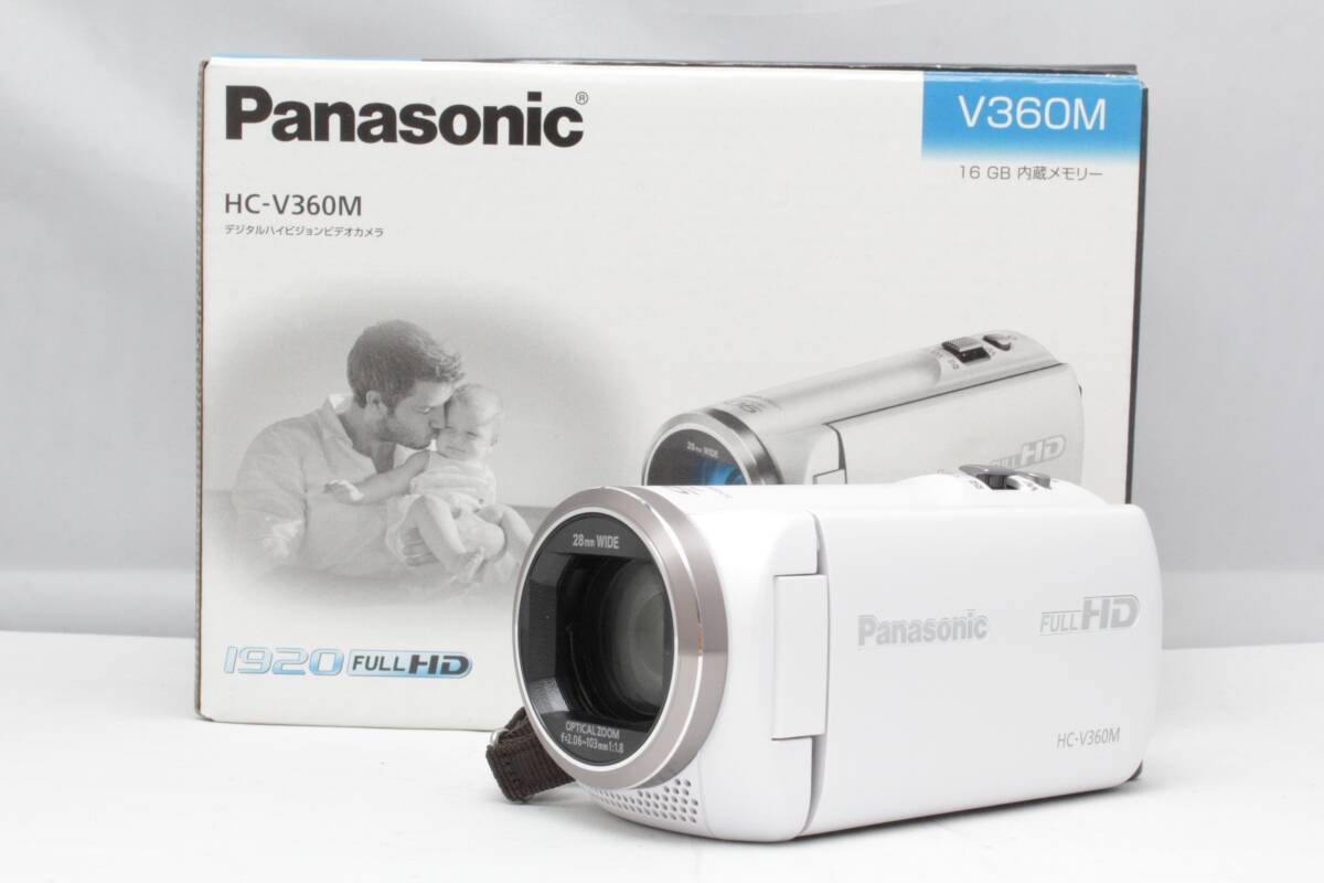 Yahoo!オークション -「パナソニック ビデオカメラ hc-v360m」の