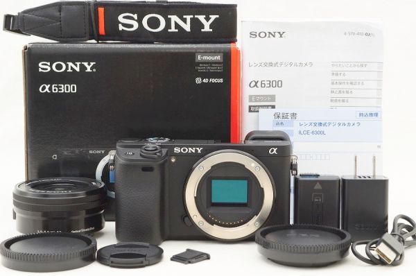 SONY Eマウント ミラーレスカメラ a6300 パワーズームレンズキット SONY Eマウント ミラーレスカメラ a6300 パワーズームレンズキット