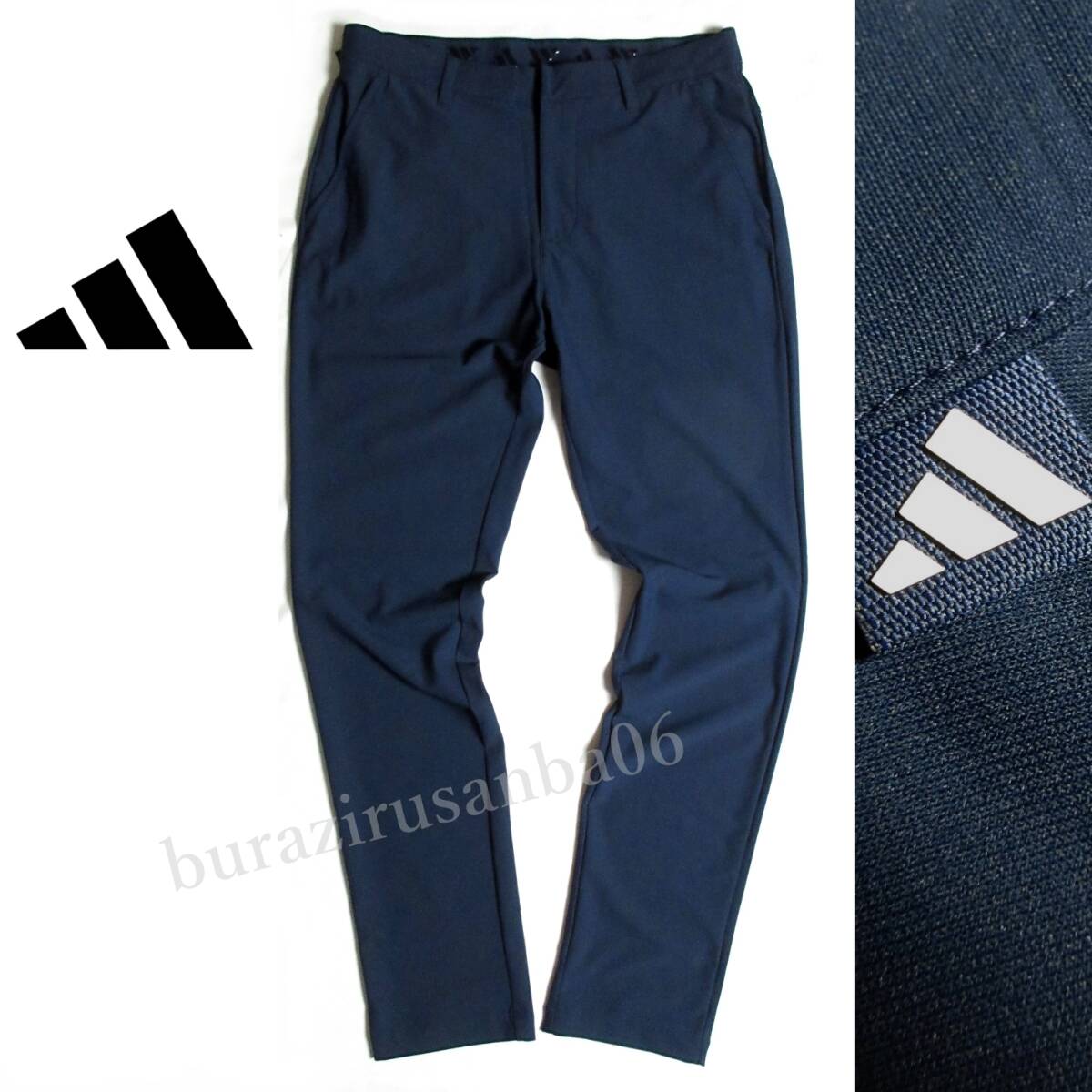 アディダスゴルフ　スラックス　ストレッチパンツ　　Lサイズ　ネイビー　新品未使用 楽天市場】アディダス ゴルフ ストレッチパンツの通販